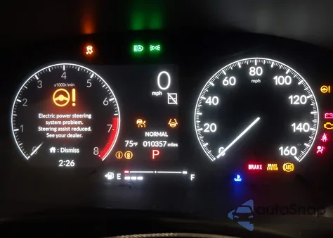 2025 Honda Civic Sport из США, поврежденный, VIN 2HGFE2F53SH503032